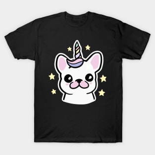 French Bulldog Unicorn Dog Owner Frenchie Dog Father Mom Dad T-Shirt